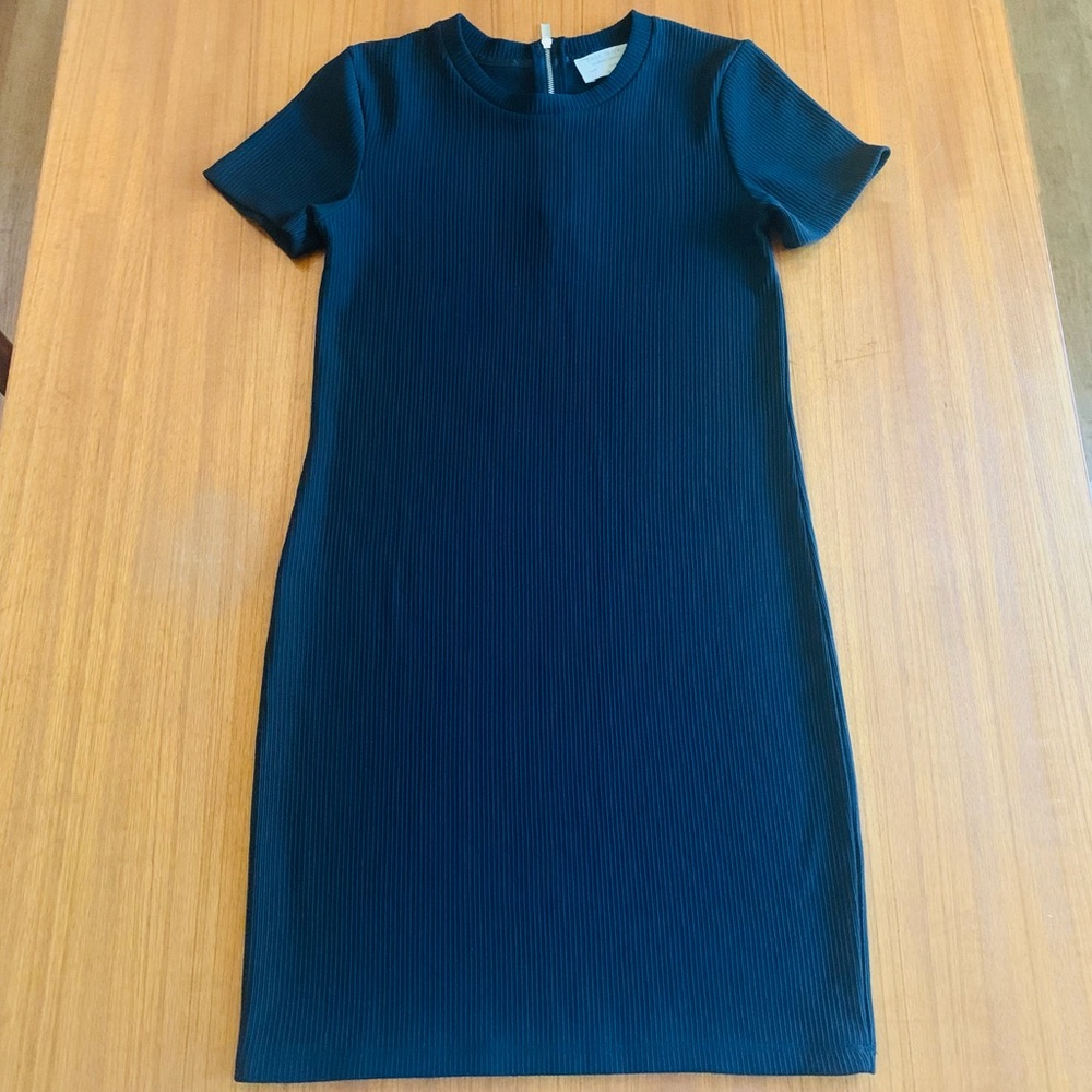 Zara Black Zip Dress
